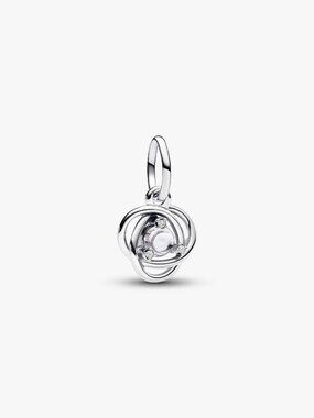 Pandora Clear Eternity Circle Dangle Charm